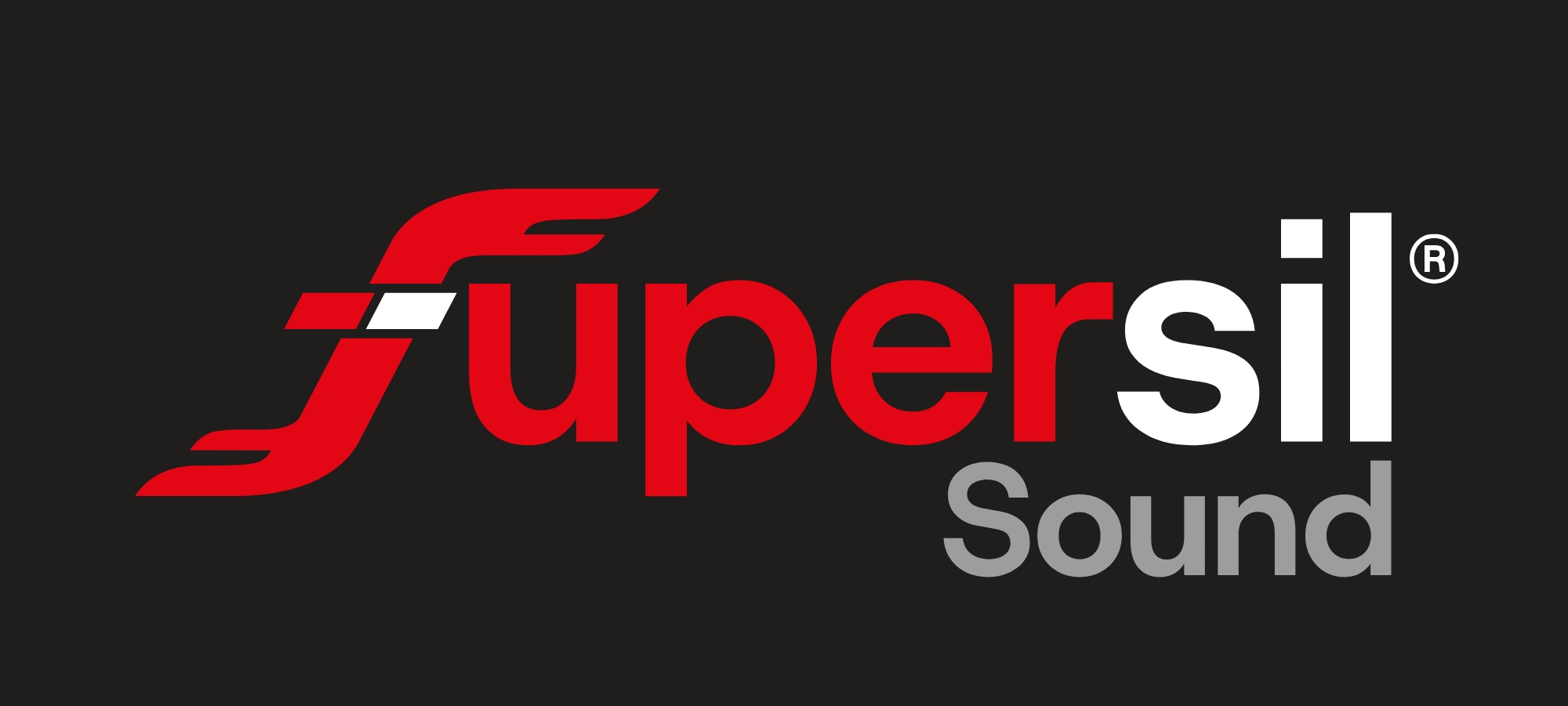 Logo Supersil Sound Grigio